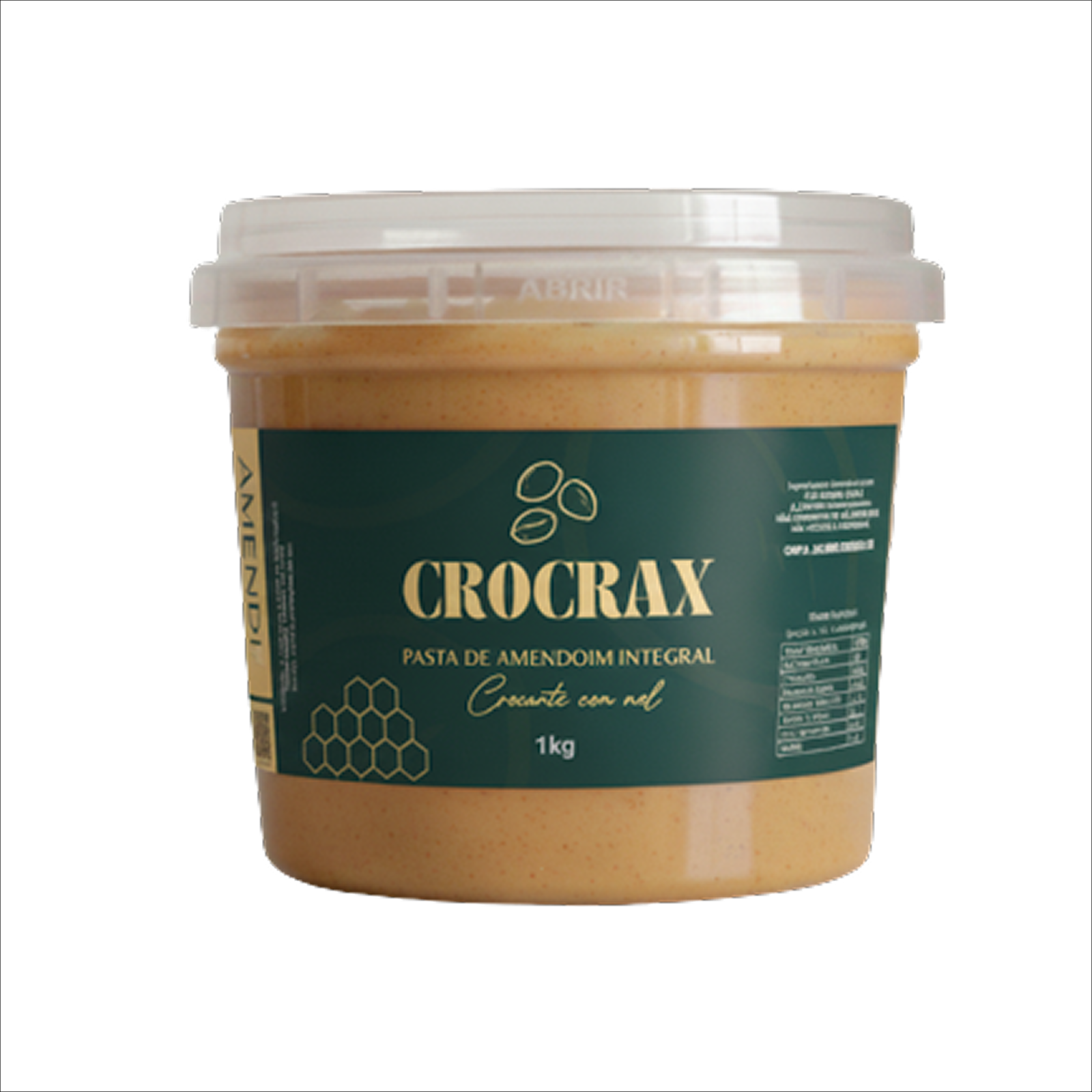 Crocrax Crocante Com Mel 1kg