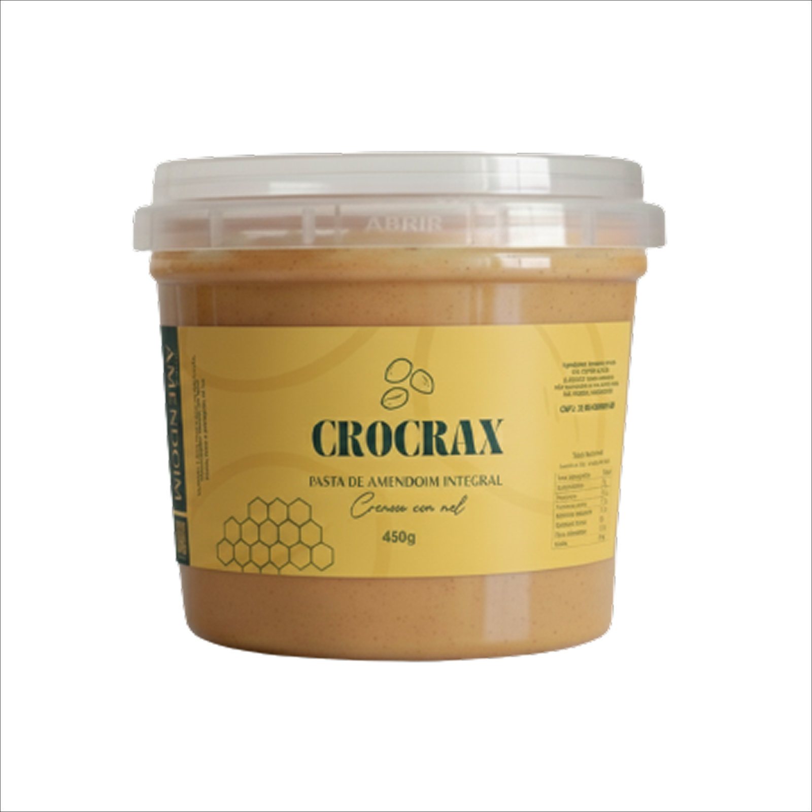 Crocrax Cremosa Com Mel 450g