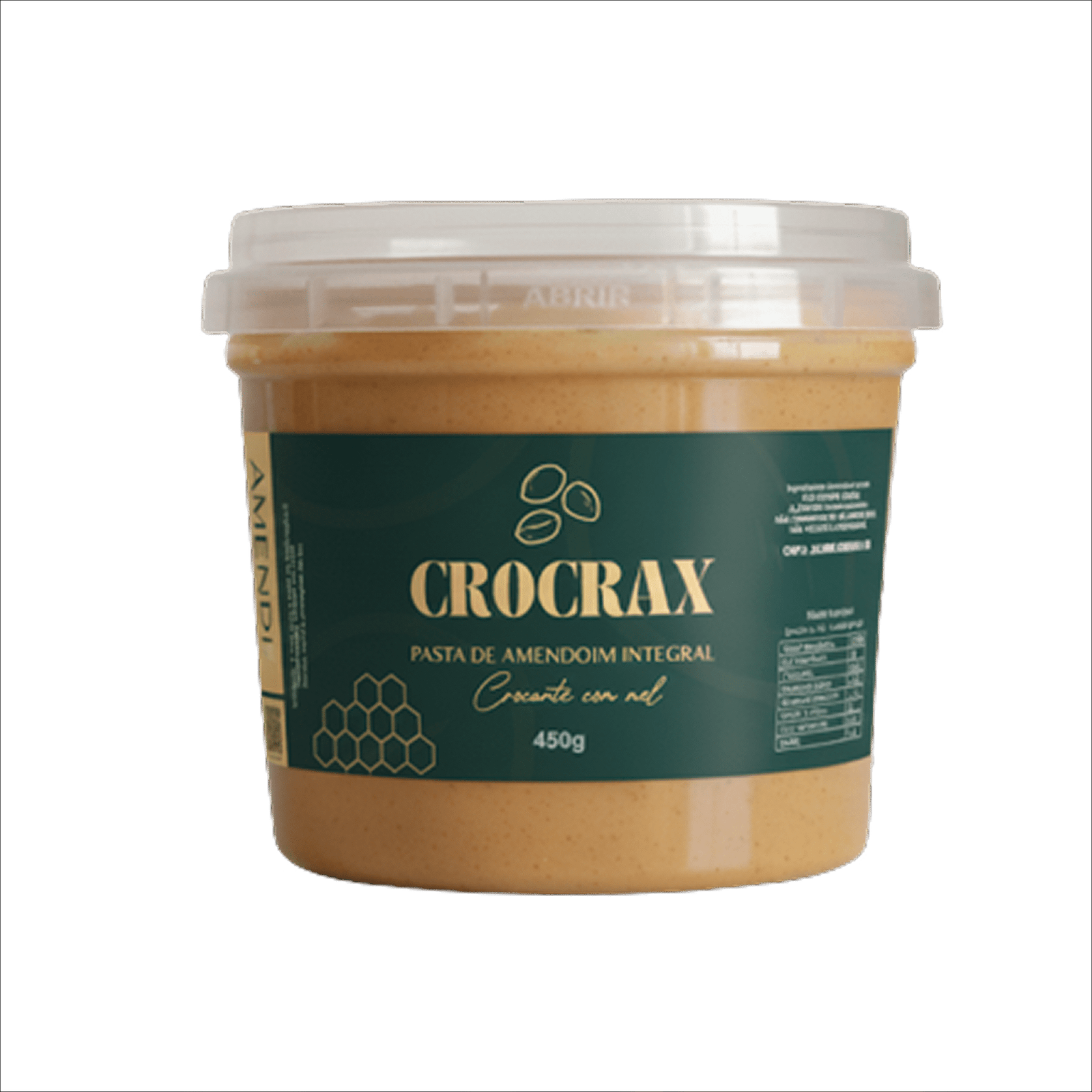 Crocrante Com Mel 450g
